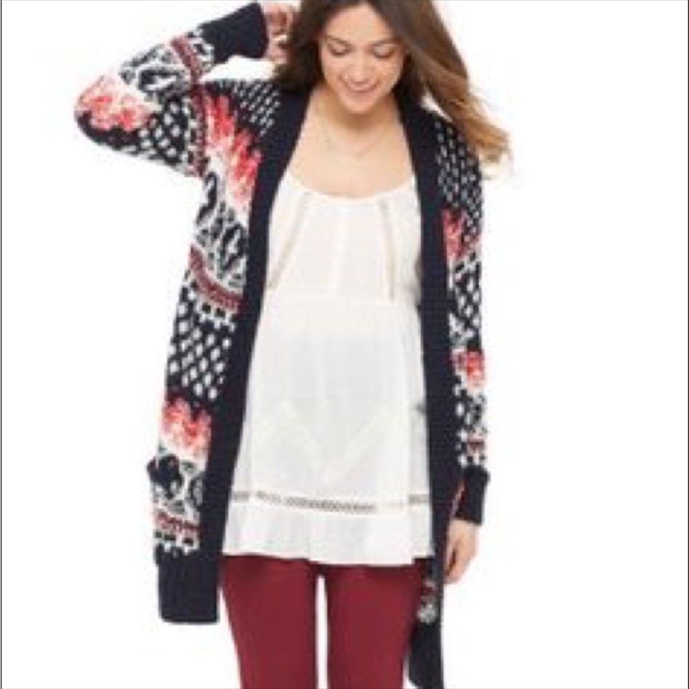 Bethany Mota Boho Cardigan Sweater Size M (as seen in seventeen)